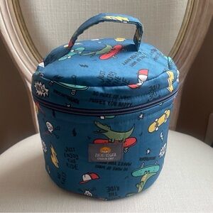 La Zucca Stregata Italy round make up bag